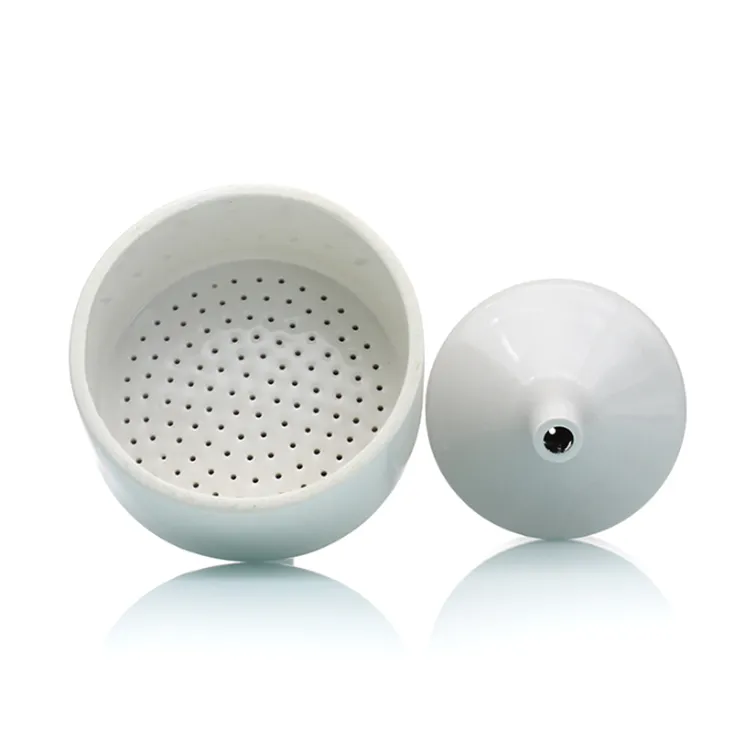 40mm 60mm 80mm 100mm kerámia porcelán Buchner szűrőtölcsér