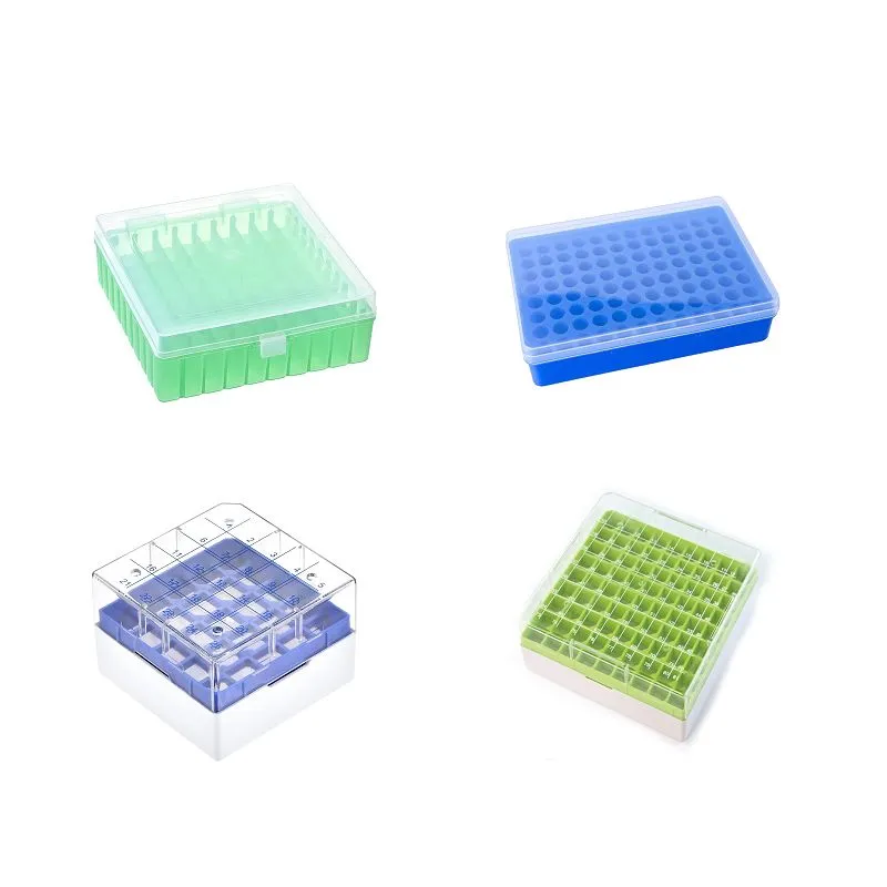 Cryotube Box Cryobox tároló doboz 100 Well 25 Well Cryobox karton