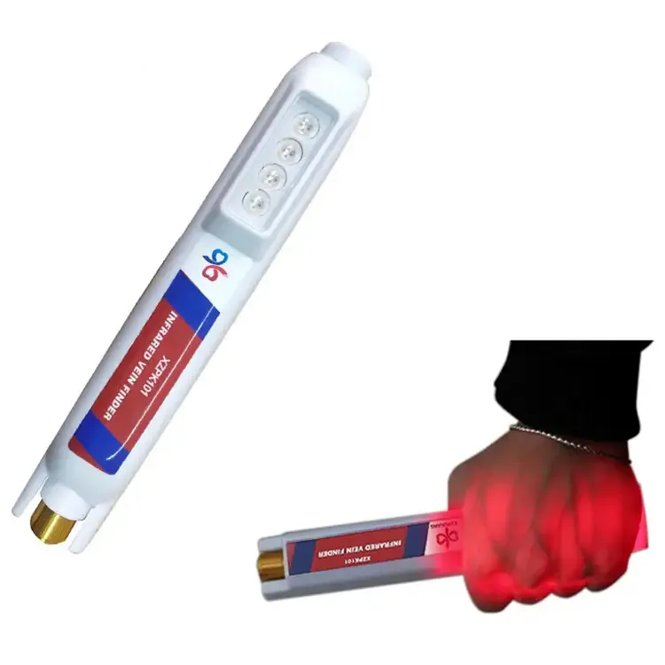 Hordozható orvosi vénakereső zseblámpa