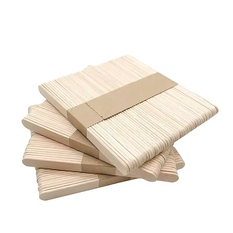 Orvosi steril fából készült műanyag felnőttek és gyermekek nyelvnyomó