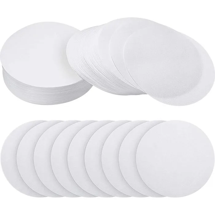 Szabványos 90 mm-es 110 mm-es 125 mm-es minőségi szűrőpapír